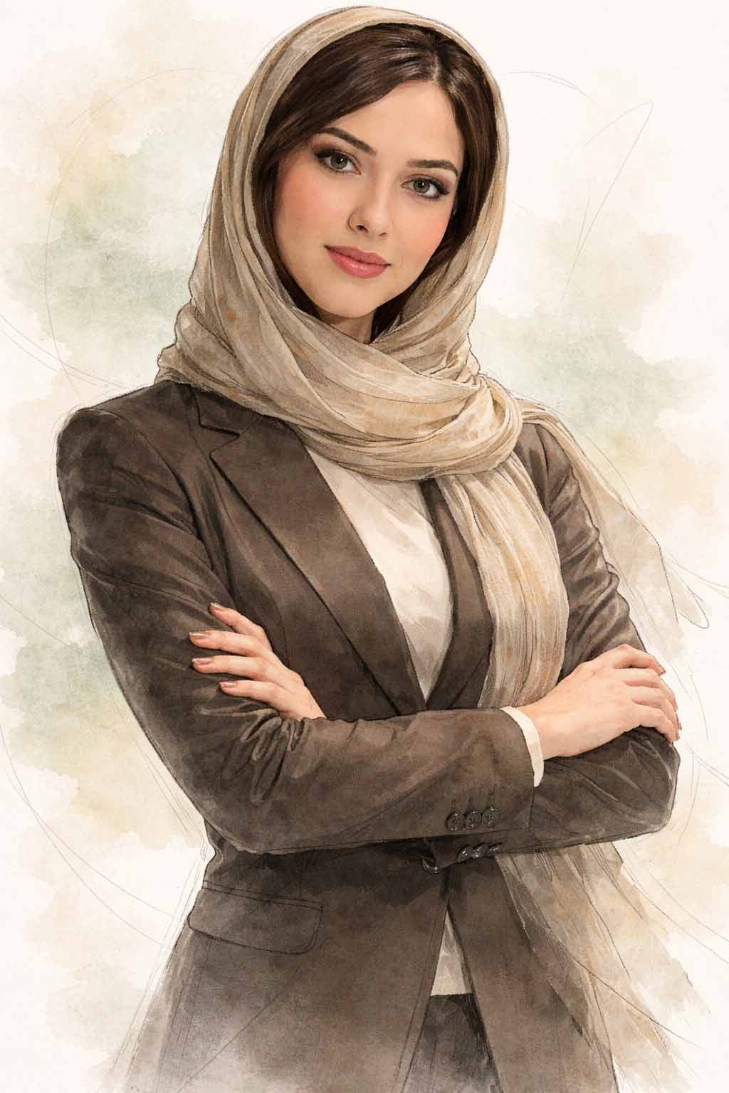 پرامپت هوش مصنوعی پرامپت نقاشی پرتره - تصویر AI تولیدشده با هوش مصنوعی | عکسومی