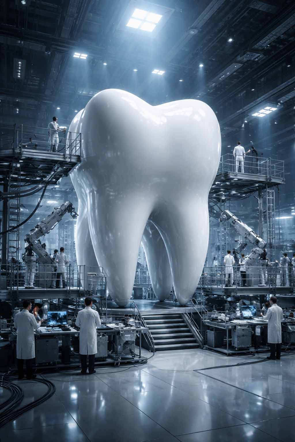 پرامپت هوش مصنوعی پرامپت آزمایشگاه دندانپزشکی - تصویر AI تولیدشده با هوش مصنوعی | عکسومی