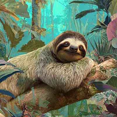 surreal collage Style